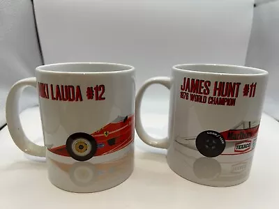 Niki Lauda / James Hunt Coffee Mugs • £10