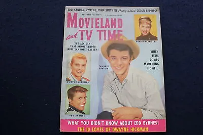 1959 November Movieland And Tv Time Magazine - Frankie Avalon Cover - E 9147 • $45