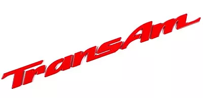 1993-2002 Pontiac Firebird Trans Am Door Letter Emblem Letters RED *LMF2508R • $29.95