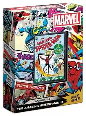 2024 Niue 1oz COMIX - Marvel The Amazing Spiderman #1 • $105