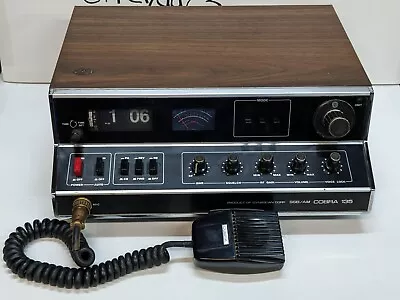 Vintage Cobra 135  SSB/AM CB Radio Base Station With Clock. Untested  • $299.99