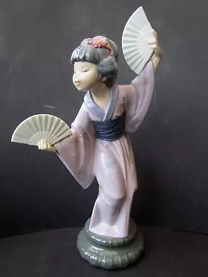 £55 • Buy LLadro Geisha With Fans, Oriental Lady In Traditional Dress - 4991