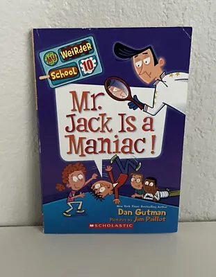 My Weirder School #10: Mr. Jack Is A Maniac! Paperback Dan Gutman Very Good • $3.79