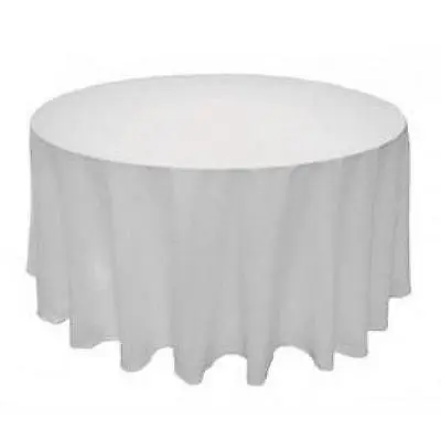 Round Seamless Tablecloth For Wedding Restaurant Banquet Party Decorations • $12.95