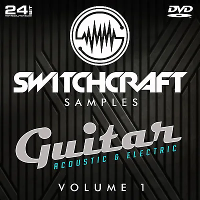 Guitar Vol 1 - 24bit Wav Studio / Music Production Samples - Dvd • £4.99