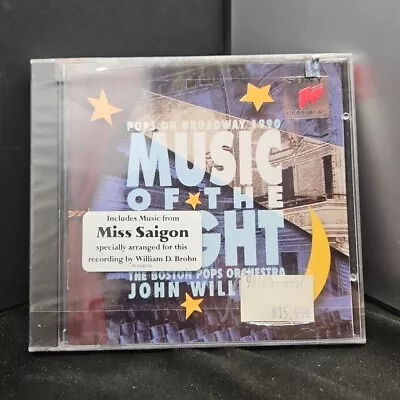 Music Of The Night CD SEALED Boston Pops Orchestra John Williams Miss Saigon • $9.99