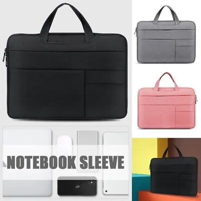 Laptop Sleeve Bag Carry Case Cover Pouch For Macbook Air Pro HP 14-15.6 Inch UK • £10.49