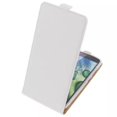 Case For Acer Liquid Z6 Plus Flipstyle Cellphone Bag Protector Cover Flip White • £24.58