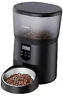 Automatic Cat Feeders  16.9cup/140.8oz Automatic Cat Food Dispenser 4 Meals  • $58.72