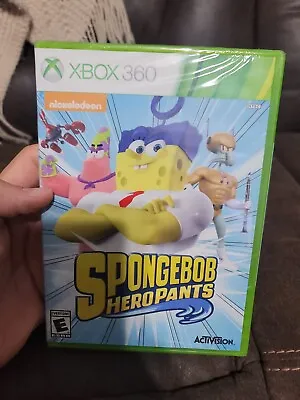 Spongebob Squarepants HeroPants Xbox 360 Brand New Sealed See Pics EC2 • $39.95