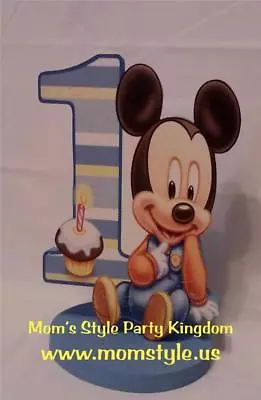 Baby Mickey Mouse Birthday Party Centerpiece • $27.72