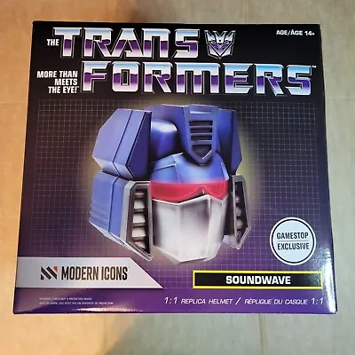 Modern Icons Transformers Soundwave Electronic G1 Style Replica Helmet • $210