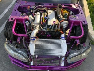 $390 • Buy Custom Griffin V Mounted Intercooler Setup - Race Drift Scca Track Mazda Toyota 