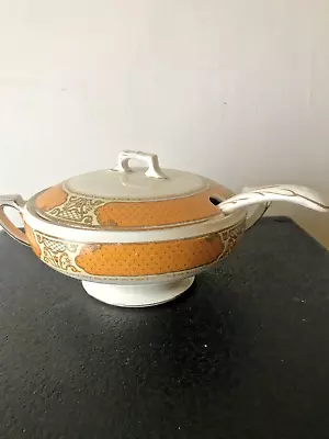 Vintage Myott's China  Lidded Tureen With Serving Ladle • £27.99