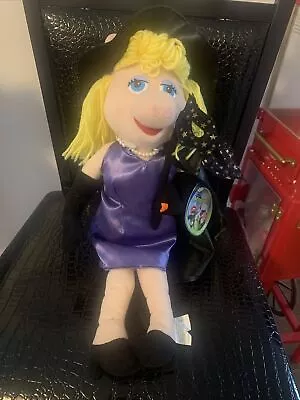 The Muppets Miss Piggy Halloween Witch Plush Toy New NWT Rare Decoration 16” • $55.70