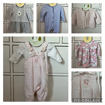 £7 • Buy Bundle Of Baby Girls Clothes - Up To 1 Month Or 0-3 Months - Mothercare And Next