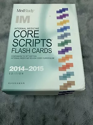 Core Scripts Flash Cards Med Study 2014-15 Edition • $150