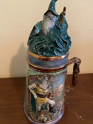 Vintage Duncan Enterprises 1980 Viking Dragon Design Beer Stein COOKIE JAR Rare • $110