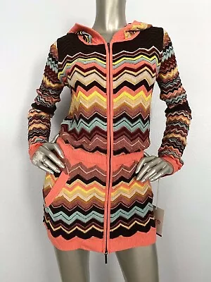 Missoni Target Nwt Full Zip Hooded Zig Zag Sweater Child XL • $31.99