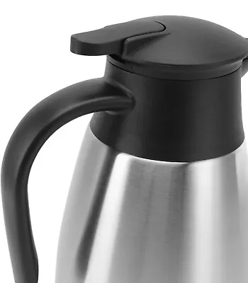 Thermal Coffee Carafe JugStainless Steel Vacuum Insulated Coffee PotLarge 1.5L • £11.50