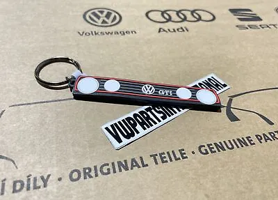 VW Golf MK2 GTI Twin Headlight Radiator Grill Keyring Key Fob Genuine OEM Gift • $14.36