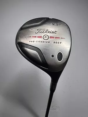 Titleist 905T Pro Titanium 9.5° Driver Aldila NV 65-S Graphite Stiff • $22