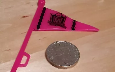 Ever After Monster High Barbie Miniature Doll House School Spirit Flag Accessory • $3.78