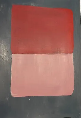Abstract Painting Mark Rothko  On Paper • $50