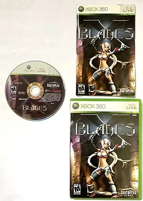 X-Blades (Microsoft Xbox 360 2009) SouthPeak Games Complete With Manual • $19.98