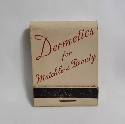 Vintage Magic Drops Dermetics WWII Buy War Bonds Matchbook Advertising Matches • $14.99