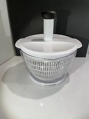 Kitchenaid Salad And Fruit Spinner-White In Color • $19.95