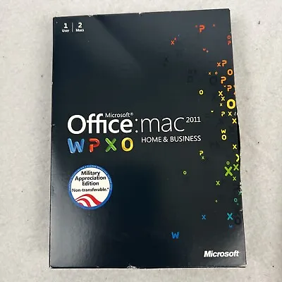 Microsoft Office Mac Home And Business 2011 - 1 User | 2 Macs • $49.99