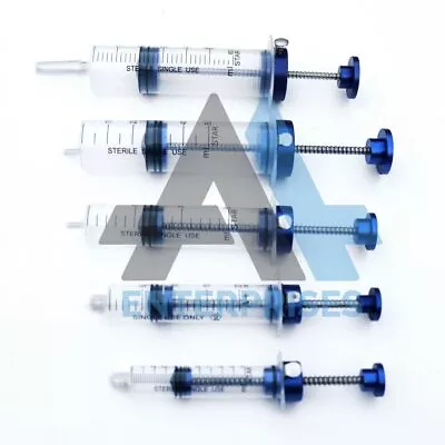 Set Of Liposuction Aspirator Fat Injection Syringe 35102050cc Complete Set • $136.29