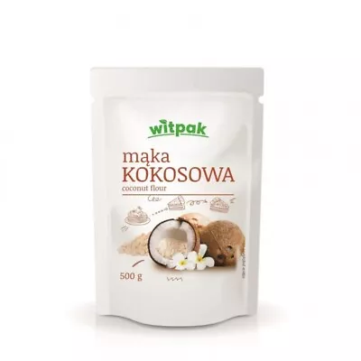 2x Coconut Flour 500g /quality Witpak Maka Kokosowa • £9.99