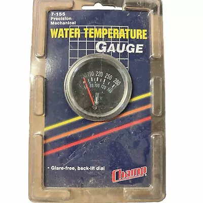 New Vintage Champ Ammeter Gauge 7-134 Back-lit Dial In-Dash Or Under Dash Mount • $32.99