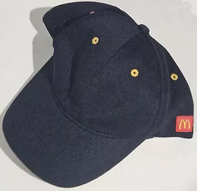 McDonalds Employee Workwear Hat Baseball Cap Adjustable Strap Back Bitcoin Meme • $15.88