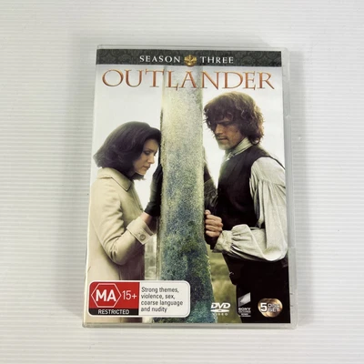 $19.95 • Buy Outlander Season Three Region 2,4,5 Rated MA 5 Disc Set Historical Drama