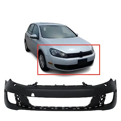 Primed Front Bumper Cover Fascia For 2010-2014 VW Volkswagen Golf • $286.57