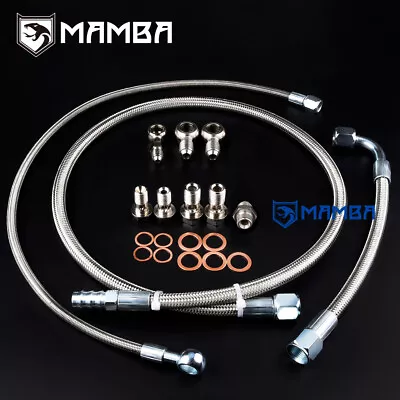 MAMBA Turbo Oil & Water Line Kit AUDI TT S3 1.8T 225HP K04-020 K04-022 K04-023 • $69