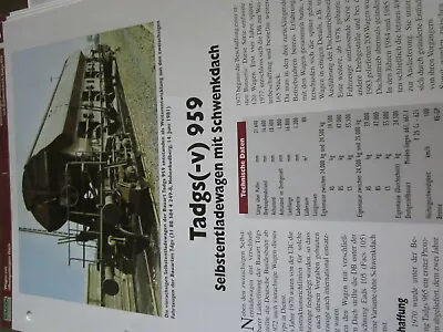 $6.10 • Buy  Railway Car Crack Drawing N 5.2 Tadgs(-V) 959 Self-discharge Swivel Roof DB6S
