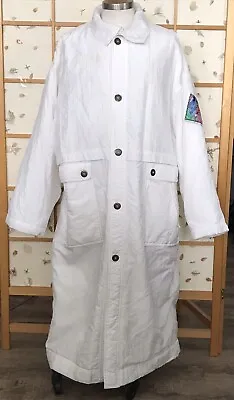 Vtg 80s 90s Hot Dogger Full Length Oversized Nylon Duster Trench Snow Coat RARE • $105