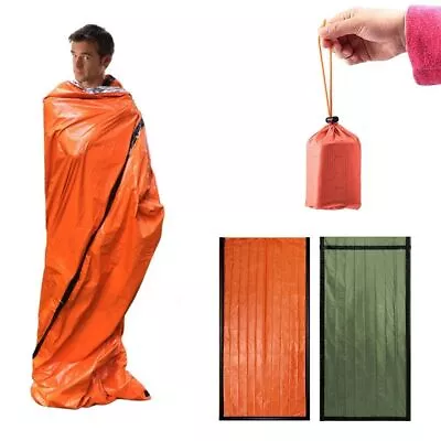 Camping Bedding First Aid Equipment First Aid Blanket Thermal Bag Sleeping Bag • £8.17