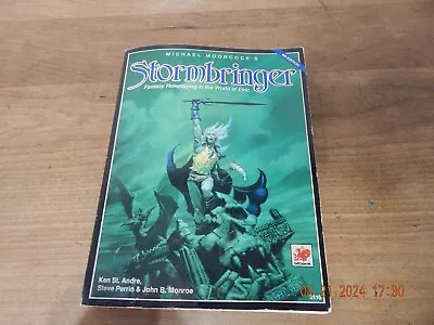 Michael Moorcock's Stormbringer 4th Edition 2110 Fantasy Roleplay Rulebook Elric • $99.99