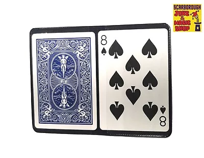 Playing Card Wallet~Plastic Double Wallet For Packet Tricks~Magic Display • £2.99