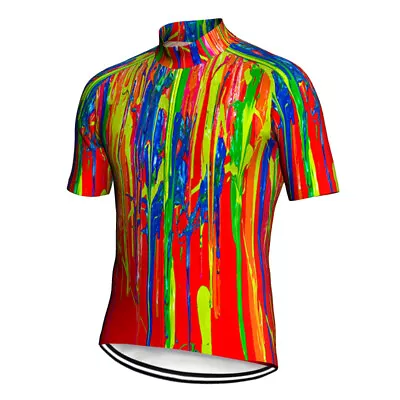 Cycling Jersey Top Short Bicycle MTB Bike Motocross Shirt Ride Clothing Jacket • $18.95