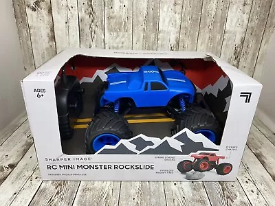 Sharper Image RC Mini Monster Rockslide-27 MHz-Blue Truck Unused • $30