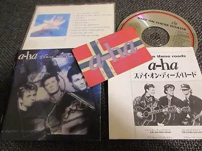 A-HA / Stay On These Roads /JAPAN LTD CD Sticker • $9.99