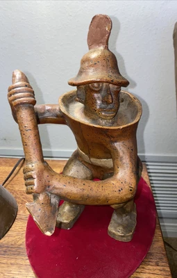 £38.08 • Buy Warrior W/ Spear Sculpture Figure With Vintage 1950's 11.5  Hamilton Collection