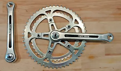 Sugino Super Maxy Crank Set 110 BCD Forged Vintage Double 170mm Made In Japan • $36.50