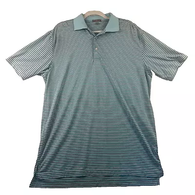 Peter Millar Shirt Mens Stripe Summer Comfort Seminole Golf Club Size Medium • $26